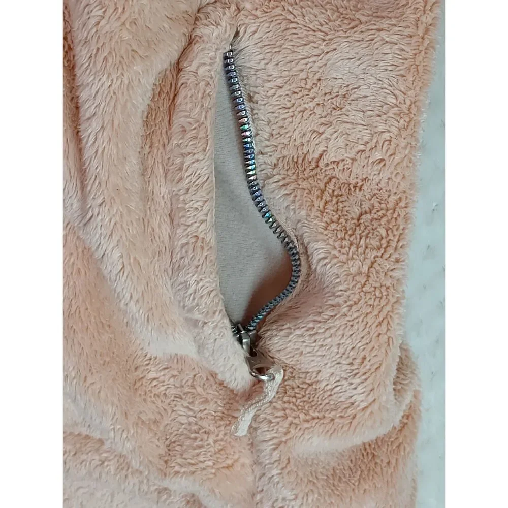 The North Face Osito Jacket Women's Medium Pink Teddy Fleece Jacket